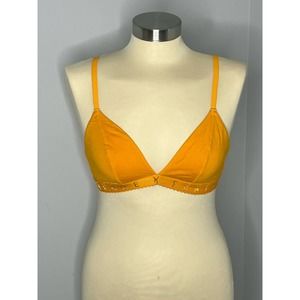 NWOT SAVAGE X Yellow Cotton Triangle‎ Bralette